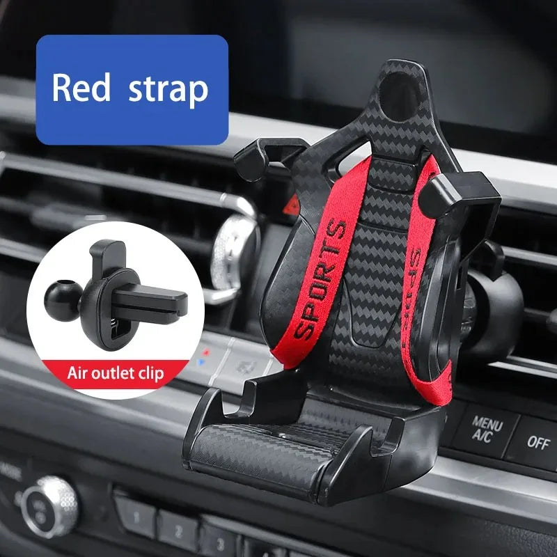 2025 Racing seat Car Phone Holder