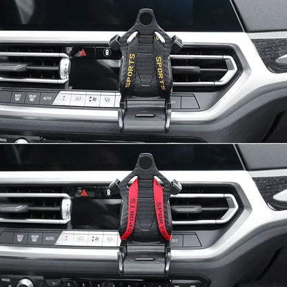2025 Racing seat Car Phone Holder